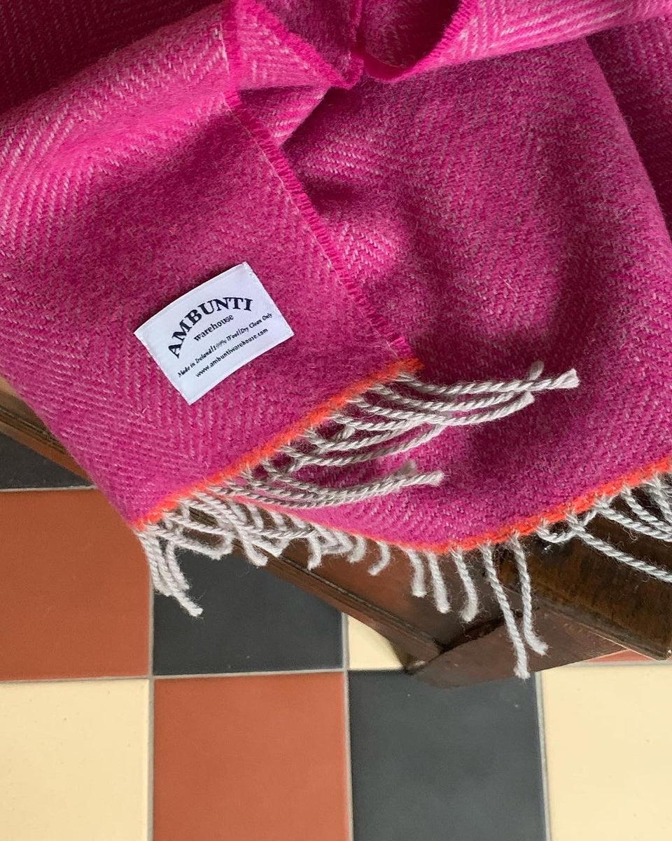 Five places to use wool throws in your home Wool Blankets and Throws