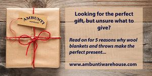 Five reasons why wool blankets make the perfect gift
