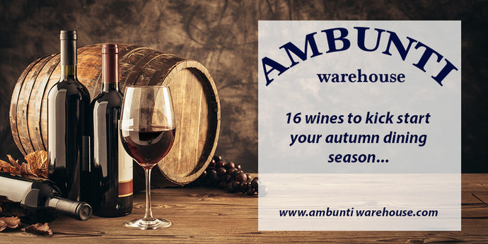 Check out our autumn wine selection