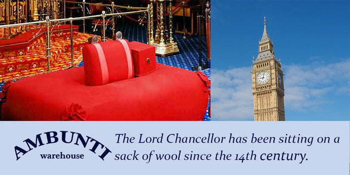 Did you know there is a bale of wool in the House of Lords?