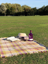 Mulberry Green Recycled Wool Picnic Blanket